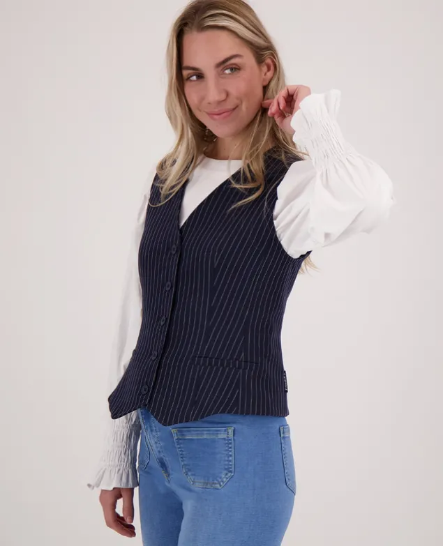 Gilet Pinstripe