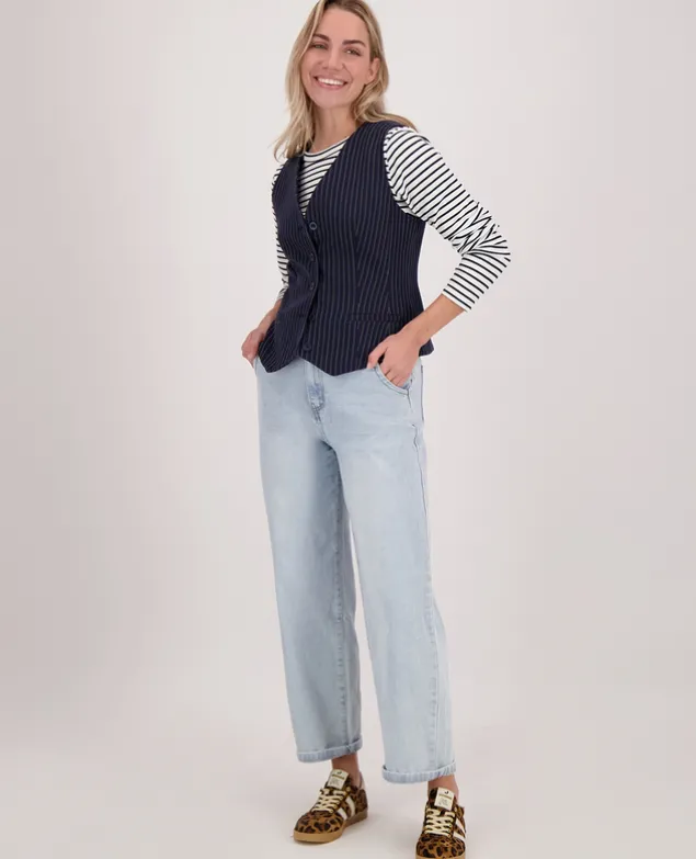 Gilet Pinstripe