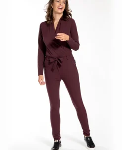 Jumpsuit Travel Merlot Rouge