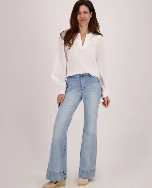 Pant Flare Denim