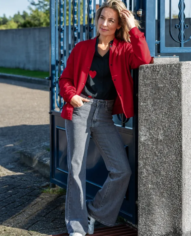 Pant Flare Stretch Denim