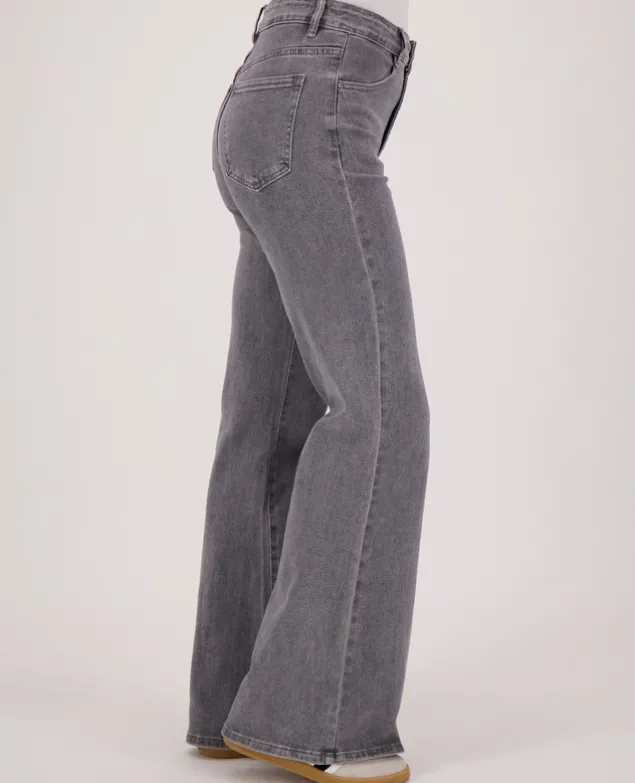 Pant Flare Stretch Denim
