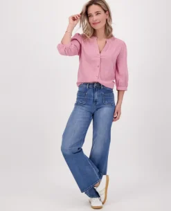 Pant Flare Superstretch Denim