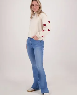 Pant Flare Superstretch Denim