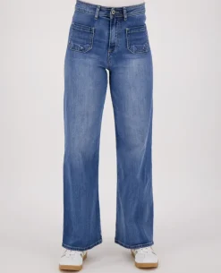 Pant Flare Superstretch Denim