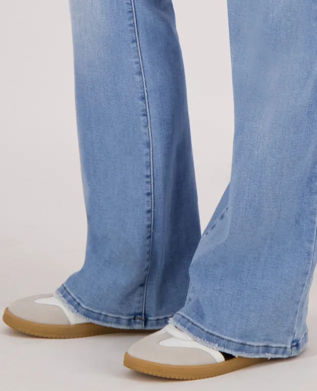 Pant Flare Superstretch Denim