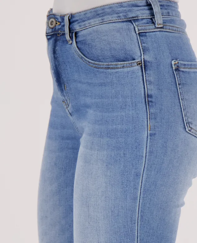 Pant Flare Superstretch Denim