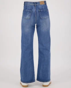 Pant Flare Superstretch Denim