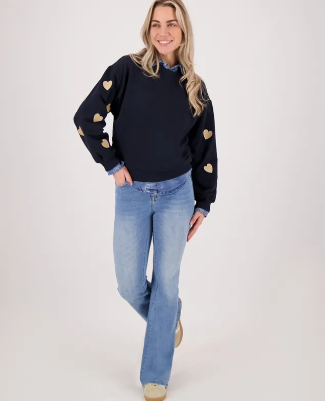 Pant Flare Superstretch Denim