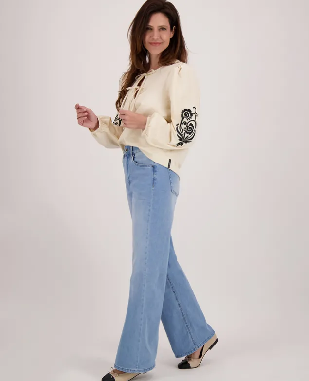 Pant Flare Superstretch Denim