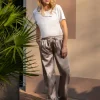 Pant Satin Straight