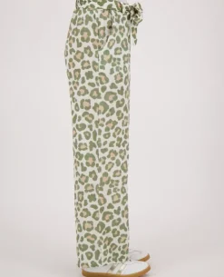 Pant Straight Panthère