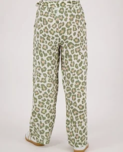 Pant Straight Panthère