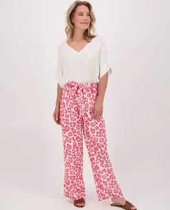 Pant Straight Panthère