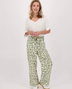 Pant Straight Panthère