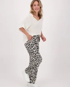 Pant Straight Panthère