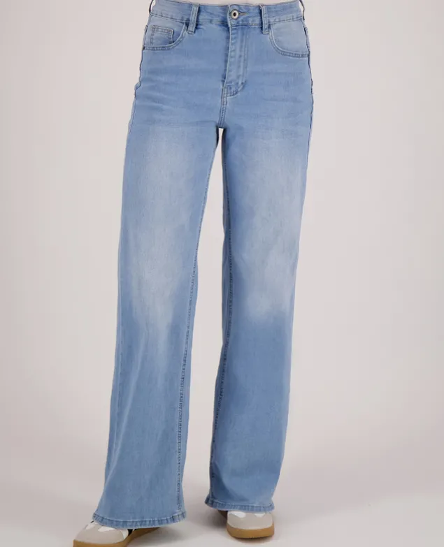 Pant Straight Stretch Denim