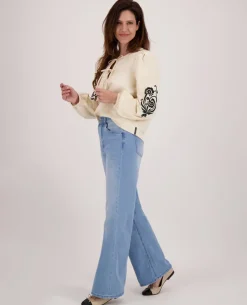 Pant Straight Stretch Denim