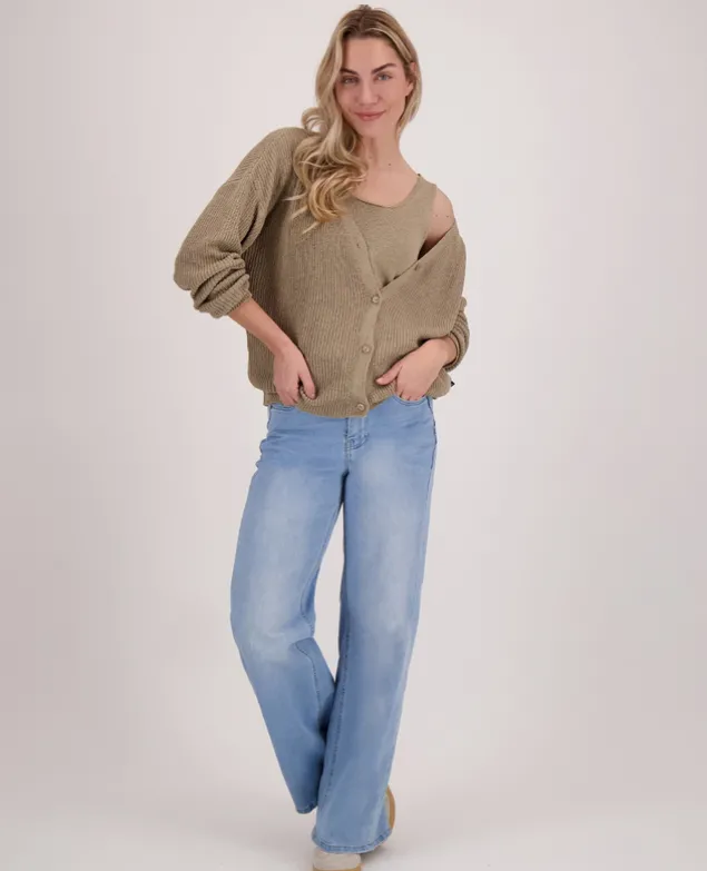 Pant Straight Stretch Denim